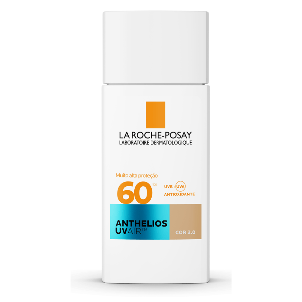 Protetor Solar Anthelios UVAIR FPS 60 Cor 2.0 45ml